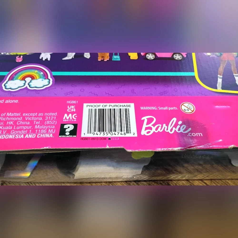 Barbie Extra Fashion Dolls 5-Pack 6 Pets & 70 Styling Pieces Clothes Accessories - Picture 5 of 11